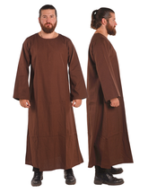 GAIRUS Cotton Brown – Medieval Viking Cotton Gown